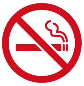 No smoking sign